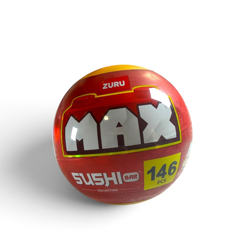 Zuru MAX Build More Sushi Bar Collection Mystery Building Bricks Capsule 146 Pcs